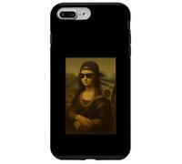 Mona Lisa Street Style Rap Art Boombox occhiali da sole catena Custodia per iPhone 7 Plus/8 Plus