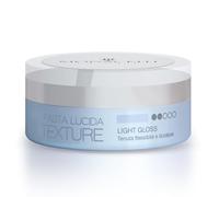 Monacelli Pasta Lucida Texture 50ml, Light Gloss, pasta modellante per capelli, tenuta flessibile e finitura lucida, con effetto gloss a lunga durata