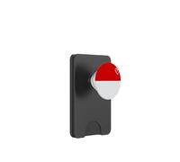 Monaco Bandiera Monegasco Cuore Orgoglioso Patrimonio Giornata Nazionale PopSockets PopWallet per MagSafe