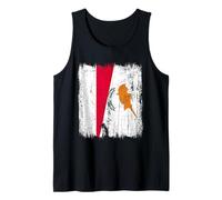 Monaco Cipro Mezza Bandiera Monacian Cypriot Heritage Canotta