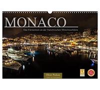 Monaco - Das Fürstentum an der französischen Mittelmeerküste (Wandkalender 2026 DIN A3 quer), CALVENDO Monatskalender: Monaco ist eine Reise wert.