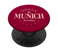 Monaco di Baviera Germania | München Bayern Deutschland Modern PopSockets PopGrip Adesivo