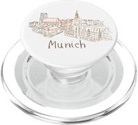 Monaco di Baviera Germania Viaggio Souvenir Storico Città Storica Regalo PopSockets PopGrip per MagSafe