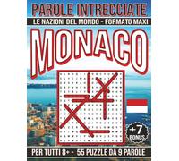 Monaco - Parole Intrecciate: Passatempo senza schermo per relax e concentrazione