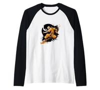 Monaco Shaolin Maglia con Maniche Raglan
