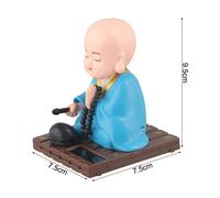 Monaco tremante solare decorativo per auto o casa un tocco unico per qualsiasi a