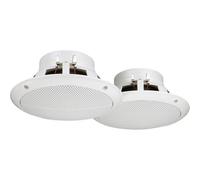 Monacor 102690 SPE-265/WS Altoparlante da incasso 60 W 8 Ω Bianco 1 Paio/a