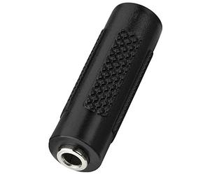 Monacor - Adattatore stereo in plastica con jack stereo da 3,5 mm