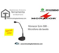 Monacor ECM-500 - Microfono da tavolo a elettrete