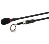 Monacor EMG-610P 232810 - Microfono a collo di cigno, colore: Nero