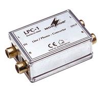 MONACOR LPC-1 - Adattatore per fono, colore: Argento