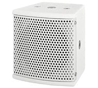 Monacor PAB 303/WS miniatura - Altoparlante PA (30 Watt, 8 Ohm) bianco