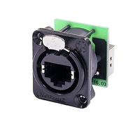 NEUTRIK NE8FDPB ADATTATORE IN LINEA PASSANTE CAT5E,RJ45,JACK,8 VIE