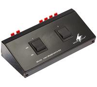 Monacor Scatola di commutazione dell'altoparlante per 2 paia di altoparlanti (200 WMAX)