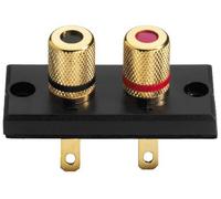 Monacor ST-925GM LS-Terminal da avvitare così come per Spina a banana da 4 mm