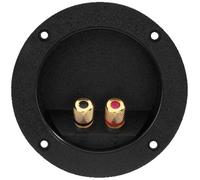 Monacor ST-960GM Terminale LS Rotondo - Per Connettori A Banana Da 4 Mm 1 Paio