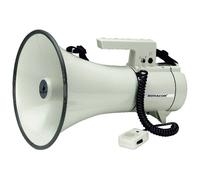 Monacor TM-35 Megafono con microfono a gelato, con cinghia di supporto, suoni