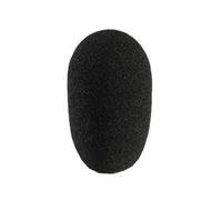 MONACOR WS-50 23.2600 - Protezione antivento per microfono, modello lungo per microfono, colore: Nero