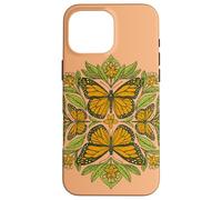 Monarca Farfalla Mandala Boho Natura Insetto Custodia per iPhone 16 Pro Max