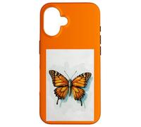 Monarca Farfalla pittura ad acquerello insetto arte insetto natura Custodia per iPhone 16