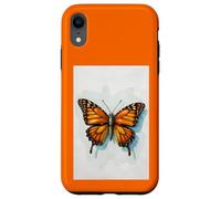 Monarca Farfalla pittura ad acquerello insetto arte insetto natura Custodia per iPhone XR