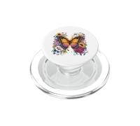 Monarca Farfalla Wildflower Garden Art PopSockets PopGrip per MagSafe
