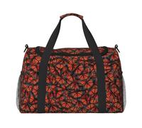 Monarch Butterflies Borsone da viaggio Weekend Borsa Weekender Pernottamento Carry On Borsa a mano Allenamento Sport Ospedale