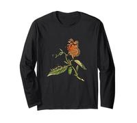 Monarch Butterfly Life Cycle Butterfly Camicia Maglia a Manica