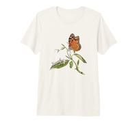 Monarch Butterfly Life Cycle Butterfly Camicia Maglietta Premium