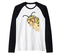 Monarch Butterfly Lover Kids Insetti Caterpillar Maglia con Maniche Raglan
