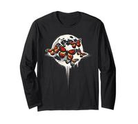 Monarch Butterfly Moon Zoo Day Trip Donne Ragazze Bambini Maglia a Manica
