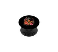 Monarch Farfalla Metamorfosi Caterpillar Floreale Natura PopSockets PopGrip Adesivo