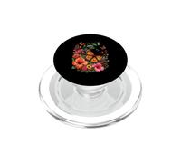 Monarch Farfalla Metamorfosi Caterpillar Floreale Natura PopSockets PopGrip per MagSafe