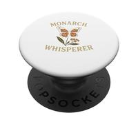 Monarch Whisperer Pollinator Garden Native Milkweed PopSockets PopGrip Adesivo