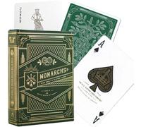 Monarchs Green Playing Cards Deck Theory 11 Magic Games Green E Gold T1105