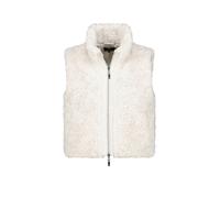 MONARI Gilet in finta pelliccia crema | 42