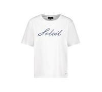 monari Maglietta blu / trasparente / bianco Donna monari L