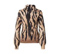 monari Pullover marrone chiaro / arancione chiaro / nero Donna monari L