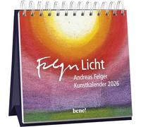 Monatskalender 2026: Licht: Postkartenkalender | Kunstkalender mit 12 Postkarten. Spiralbindung