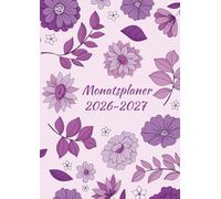 Monatsplaner 2026-2027 A4 - Zwei Jahre Übersicht | Ein Monat auf zwei Seiten | Kalender Januar 2026-Dezember 2027 | Softcover für Alltag und Beruf