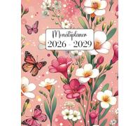 Monatsplaner 2026-2029: DIN A4 | Vier Jahre, von Januar 2026 bis Dezember 2029