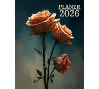 Monatsplaner 2026 A4 Format: Agenda für 1 Jahr von Januar bis Dezember und 12 MonatsKalender um organisiert zu bleiben
