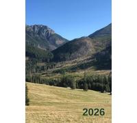 Monatsplaner 2026: Ein Teambuilding-Organisator und Business-Motivator mit einem Cover, das von der bezaubernden Schönheit der Natur inspiriert ist.