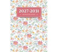 Monatsplaner 2027-2031: Januar 2027 ezember 2031 mit deutschen Feiertagen | Format A4