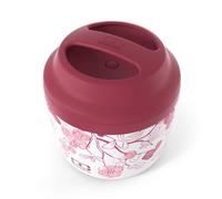 monbento - Bento Lunch Box isotermica MB Element graphic Magnolia - Lunch Box isotermica che mantiene i pasti caldi/freddi - Scatola pasto ideale per lavoro/esterno - Senza BPA e durevole - Fiori rosa