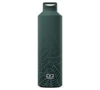 monbento - Borraccia MB Steel Graphic Jungle, in acciaio inox, senza BPA, da 500 ml, con infusore