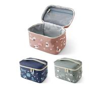 monbento - Borsa Termica Bambini Frosty cannella Fox - Mini Borsa Frigo 5 L per Trasportare Porta Pranzo, Borraccia, Accessori e Snack - Ideale per Scuola/Picnic - Personalizzabile - Motivo Volpe