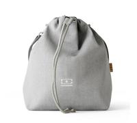 monbento - Borsa Termica Fresh grigio Coton - Borsa Porta Pranzo Termico 5,7 L con Tracolla Rimovibile - Lunch Bag Ideale per Trasportare Lunch Box + Borraccia + Posate in Ufficio o Picnic