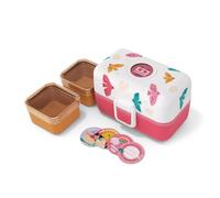 monbento - Lunch Box Bambini MB Tresor - Porta Pranzo 3 Scomparti - Ideale per Scuola, Merenda e Picnic - Senza BPA - Ermetico - Personalizzabile e Sicura - Microonde e Lavastoviglie - Birds