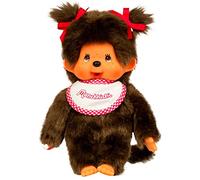 Bandai Bavaglino Monchhichi Rosa 20 cm S_0294_BAN25555 Giocattoli